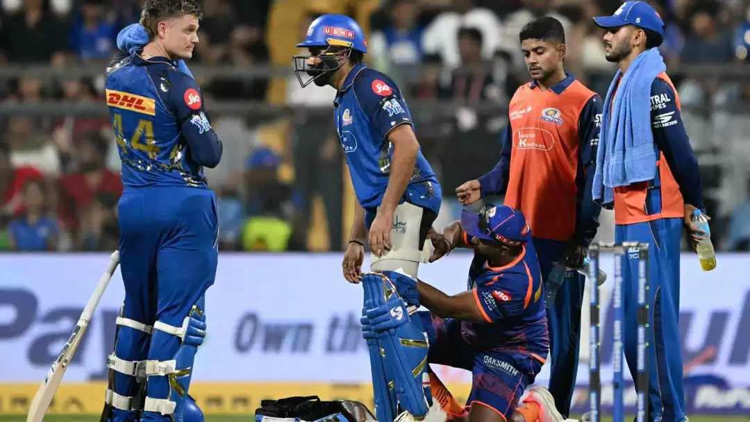Mumbai Indians and Sunrisers Hyderabad players in action with focus on predicted playing XIs and Rohit Sharma return update.