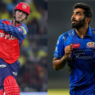 Punjab Kings and Mumbai Indians players in action with focus on pitch conditions and match preview.