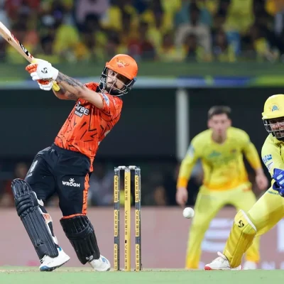 Sunrisers Hyderabad players celebrate after defeating Chennai Super Kings with smart slower-ball bowling tactics in IPL 2026.
