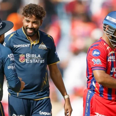 Shubman Gill and Jos Buttler celebrating after strong performances in GT vs LSG Match 19